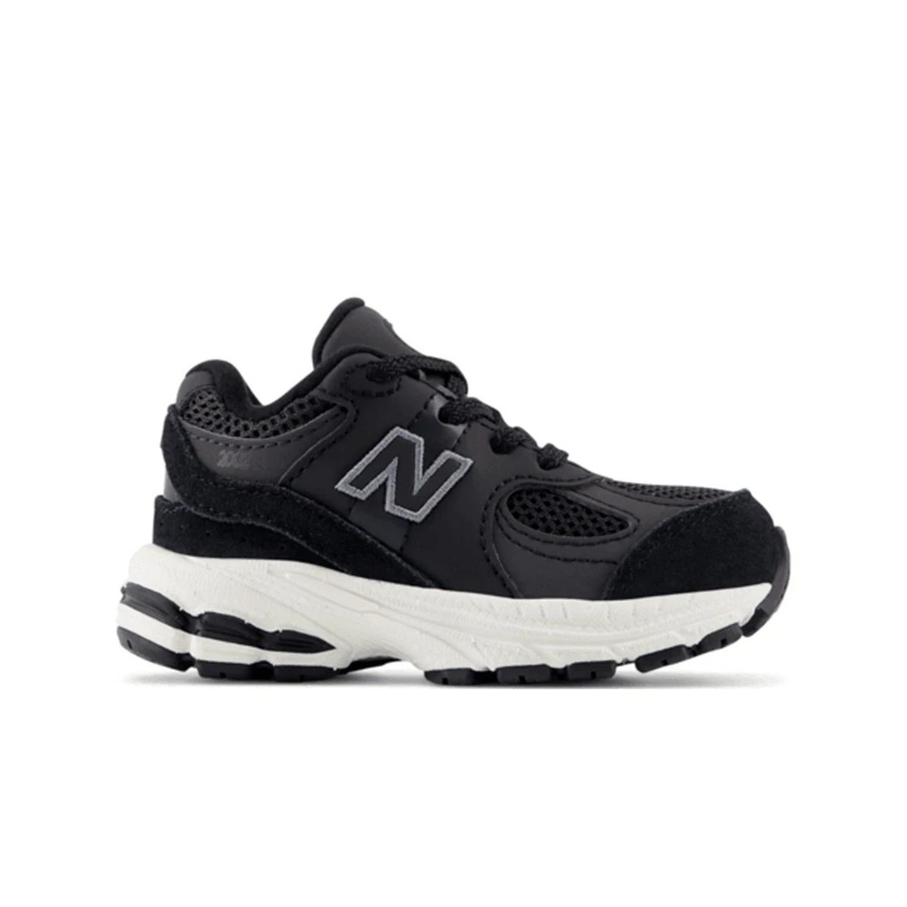 New Balance 2002 Infants Toddler Size 4 Black Casual Shoes NEW